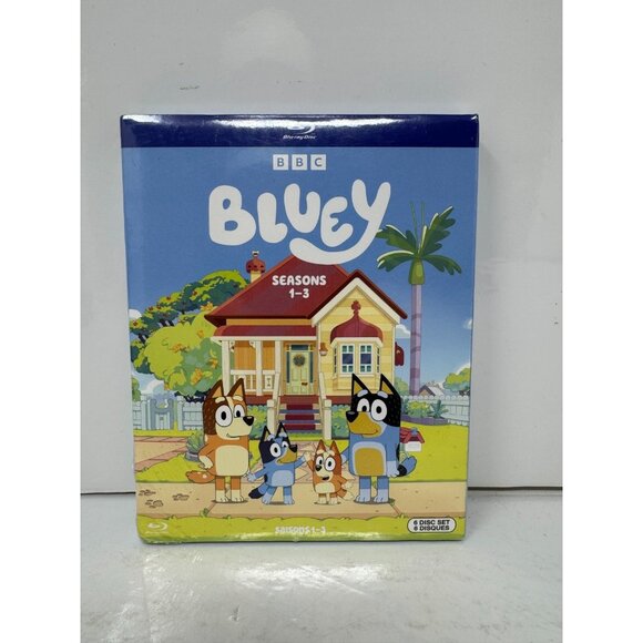 Bluey: Season 1-3 (Blu-ray) TV Series Brand New and Sealed!!! - Picture 2 of 3